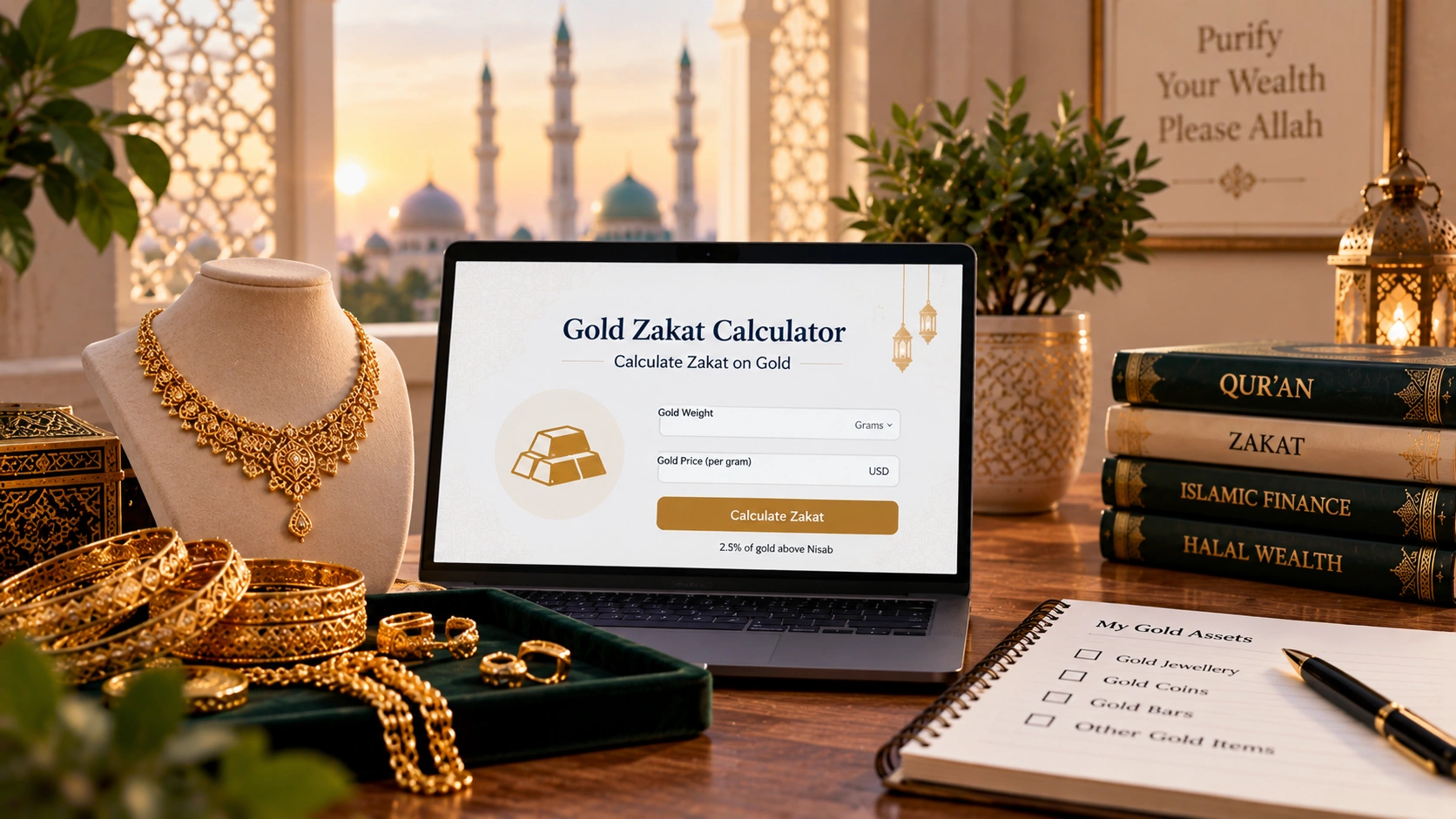 Gold Zakat Calculator