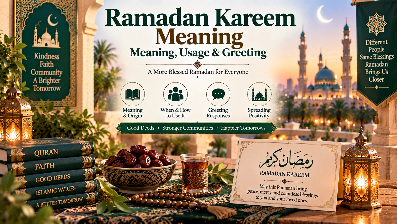 Ramadan Kareem Meaning