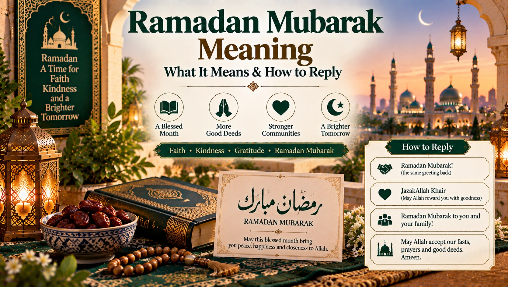 Ramadan Mubarak Meaning
