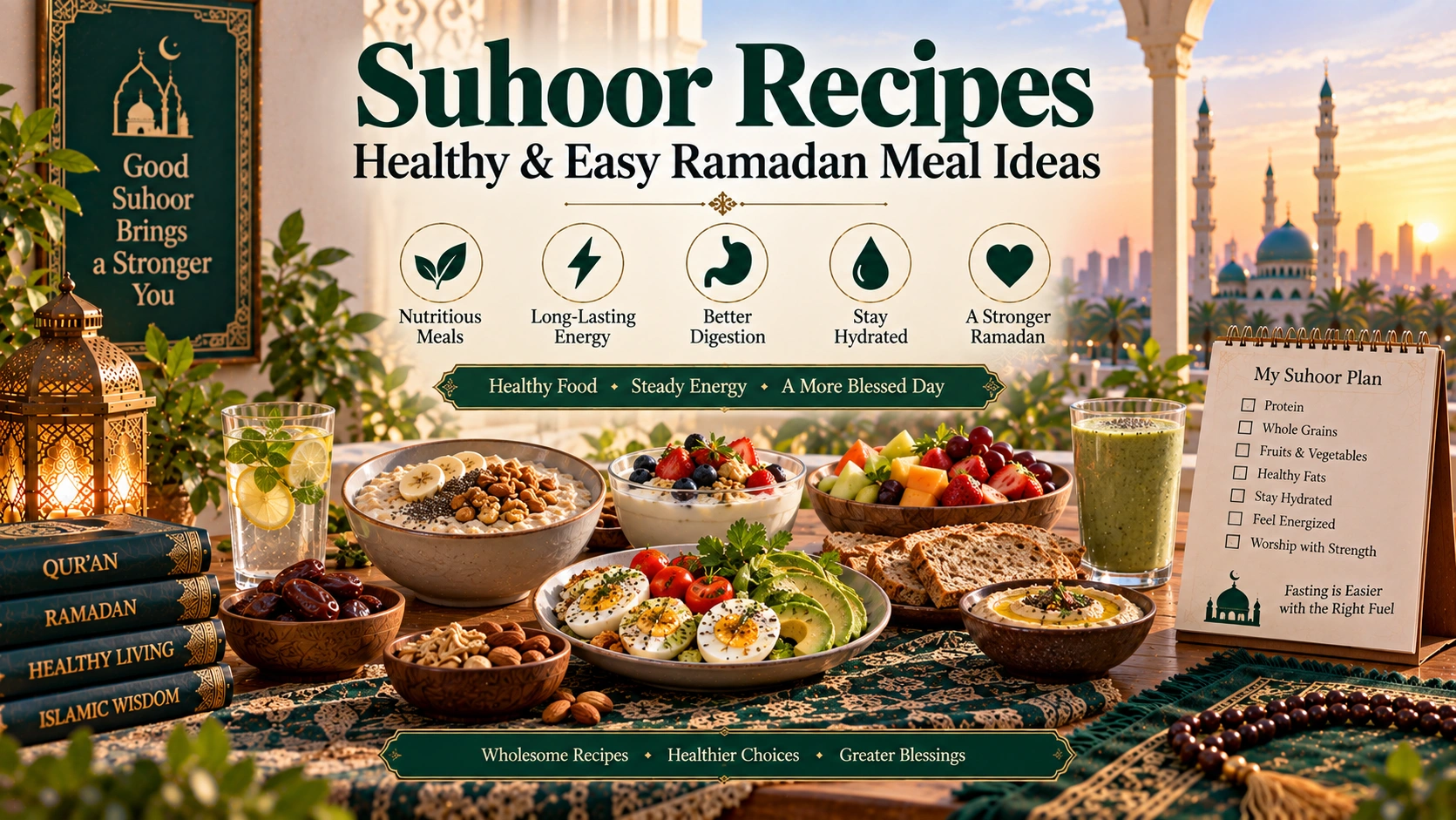 Suhoor Recipes