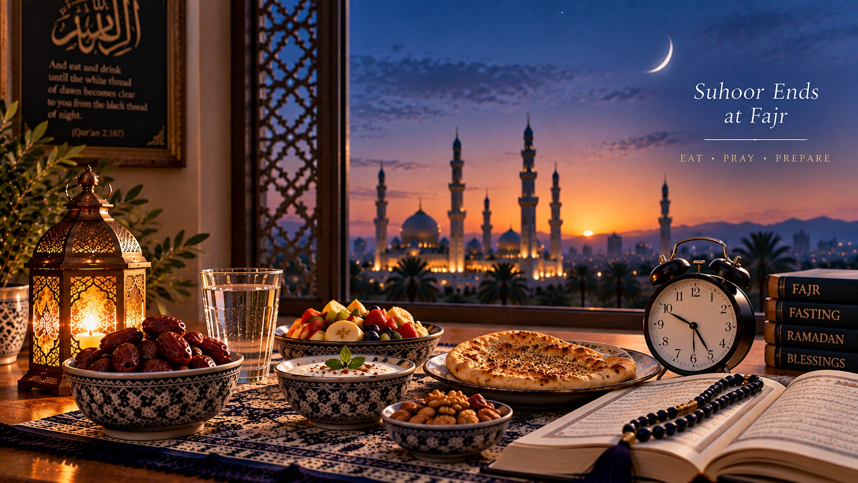 When Does Suhoor End – Fajr and Sehri End Time